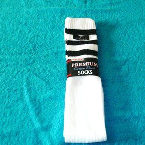 Thigh High Socks , Very Long,  over 32.5 inches long un stretched  Size Medium